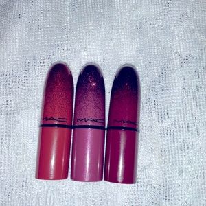 NEW MAC Mini Lipstick Set of 3
